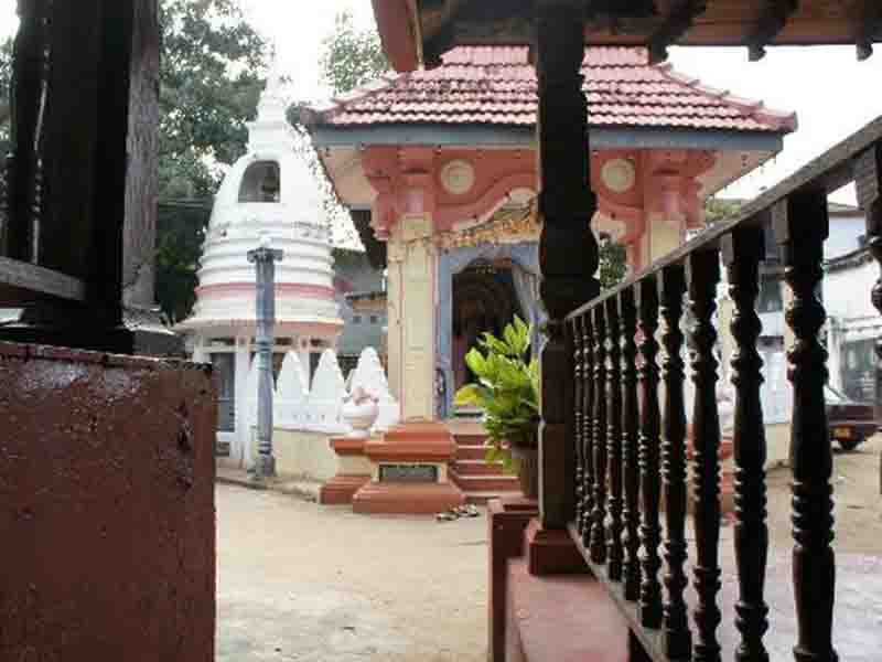 Kataragama Devale which lies in the commercial area of Kandy in Kotugodella Vidiya